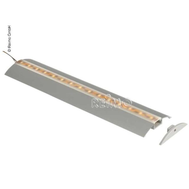 Endkappe für Aluminium LED Profil halbrund, 2 Stück