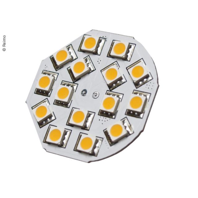 LED G4 Leuchtmittel, 3W, 200 Lumen, 15x warmweiße SMD,