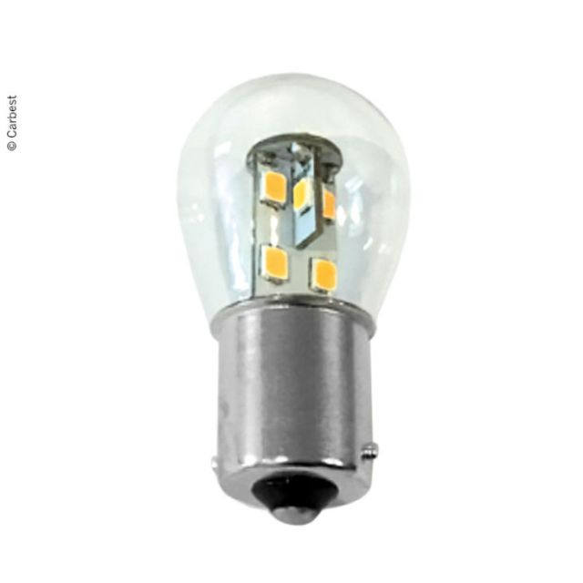 LED BA15S, 0,7W, 60 Lumen, 16 warmweiße SMD