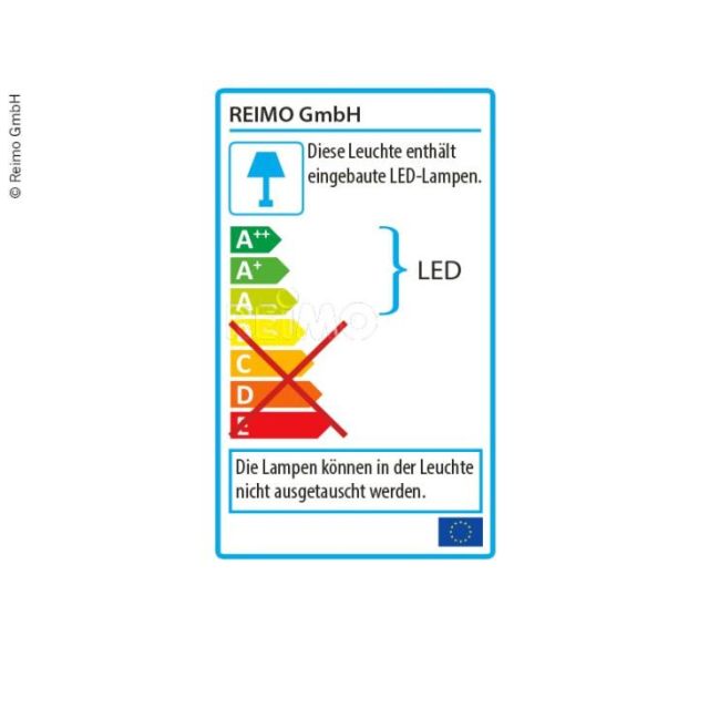 LED-Aufbauleuchte Lava 12V/4W weiß