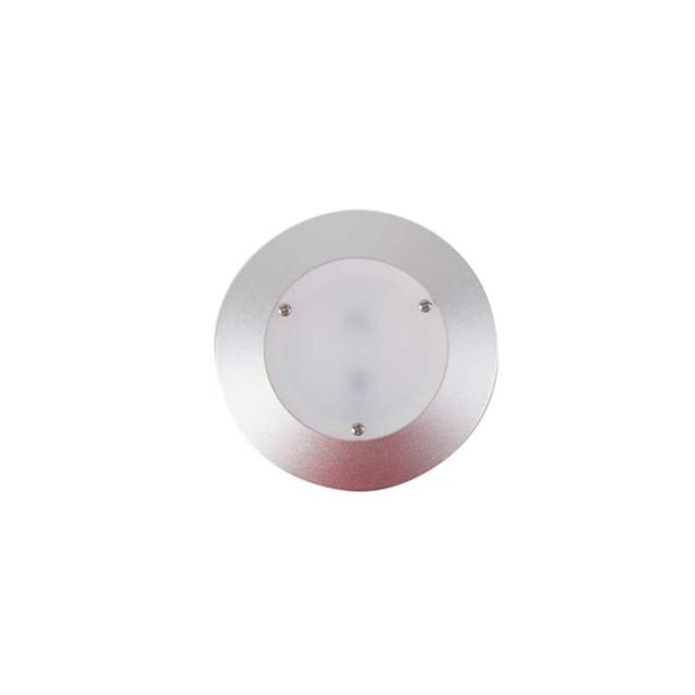 LED 12Volt Einbaulampe Diskus 3W, Alu silber