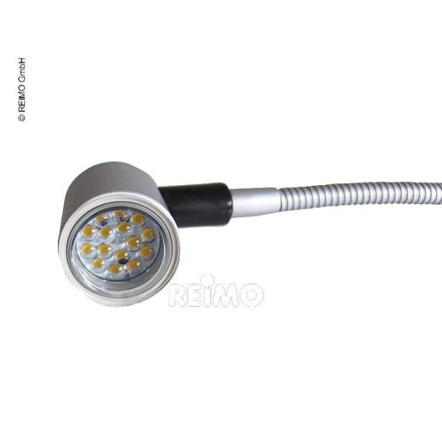 LED-Leseleuchte 12V/1W mattsilber 330mm Festanbau lose