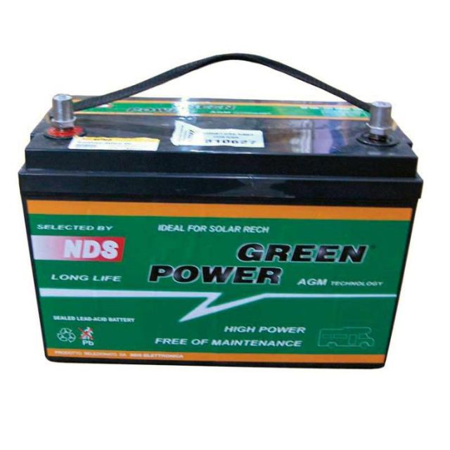 Solar Batterie / Wohnraum AGM Batterie GP100, 100 Ah