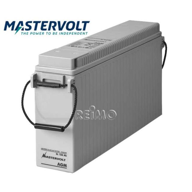 Mastervolt AGM Batterie SlimLine SL 12/150 Ah, 560x110x280mm