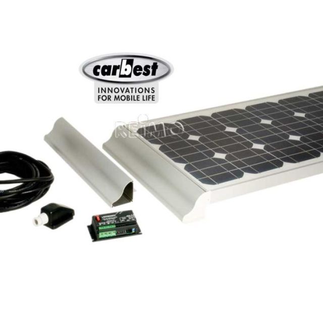 Solaranlage Wohnmobil 1x100 Watt Carbest CB-100B Set