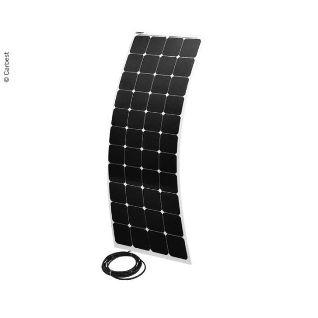 Solarpanel flexibel 160W, 1460x540x3mm, 8mm Kabel, ETFE+TPT, weiß