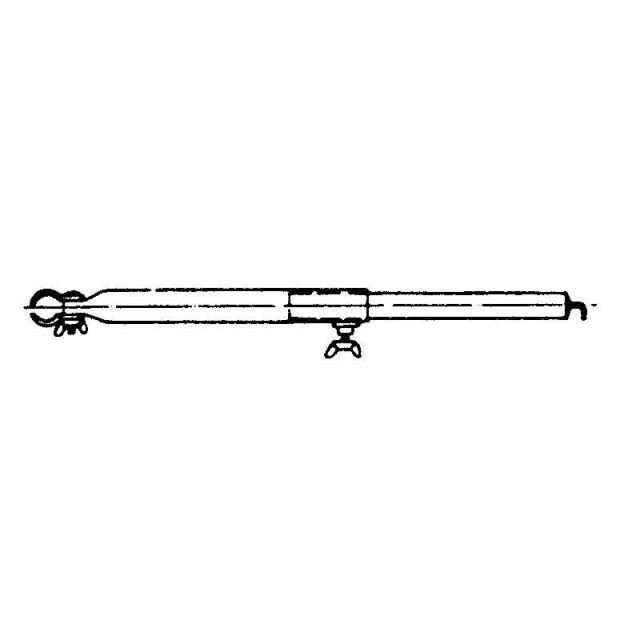 Dachhakenstange 170-250 cm aus Stahl 22 mm