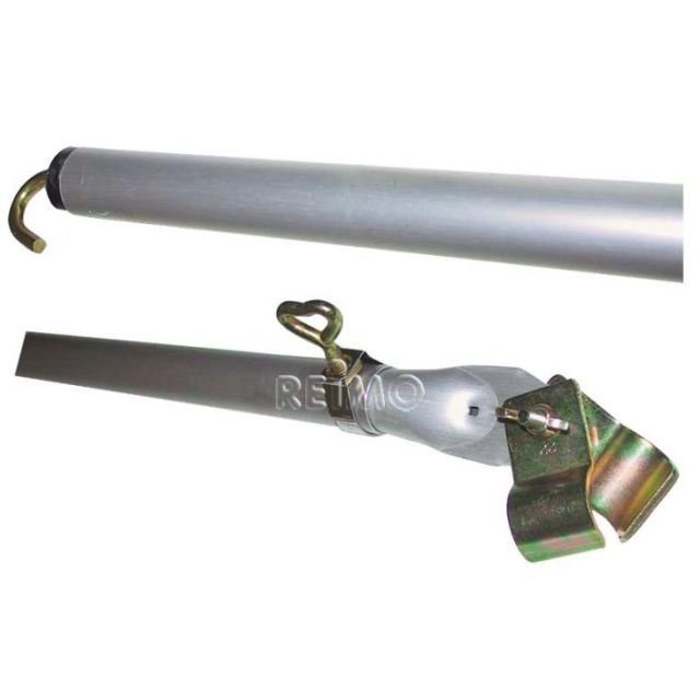 Dachhakenstange Stahl 220-300cm,3-teilig, Ø28x1mm/Ø25x1mm