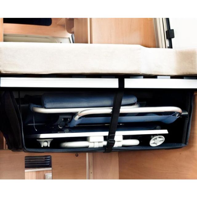 Zoombox 1, Die Staubox unter dem Bett, Höhe: 20-38cm, Breite: 75cm