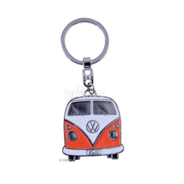 VW Collection Schlüsselanhänger,orange,Bulli-Front-Design,1Stk.