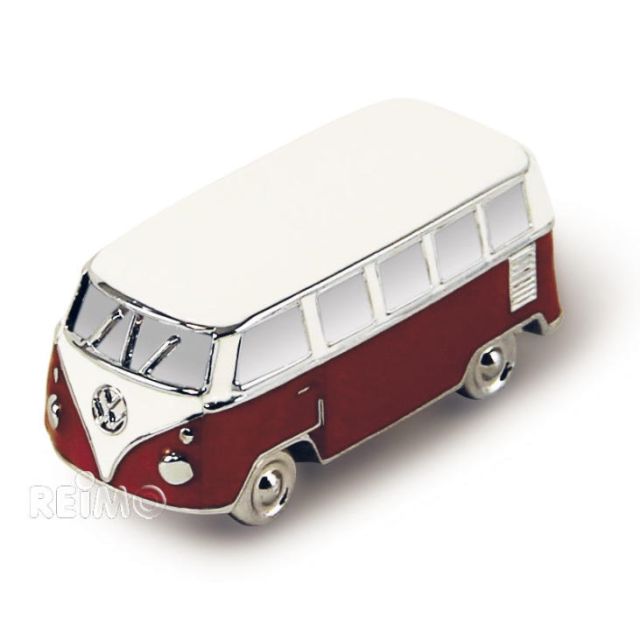 VW Collection Bulli T1 3D Mini Modell rot mit Magnet