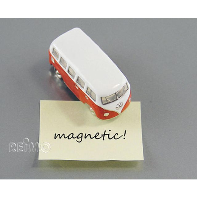 VW Collection Bulli T1 3D Mini Modell orange mit Magnet