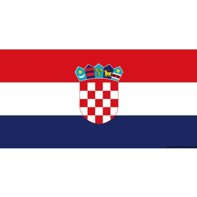 Flagge Kroatien 20 x 30 cm 