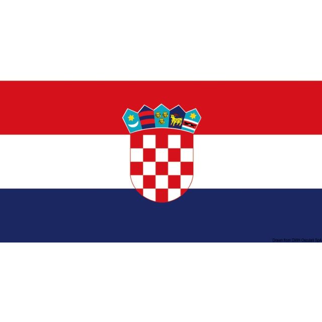 Flagge Kroatien 30 x 45 cm 