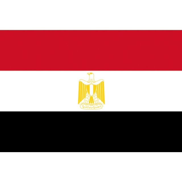 Flagge Ägypten 20 x 30 cm 