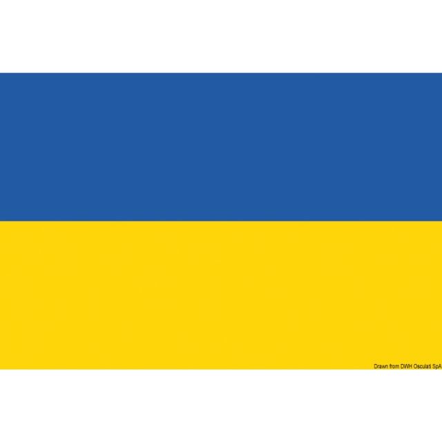 Flagge Ukraine 20 x 30 cm 