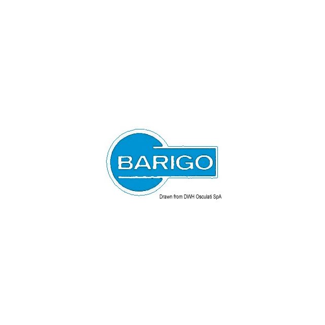 Barigo Hygrometer Star Messing, verchromt 