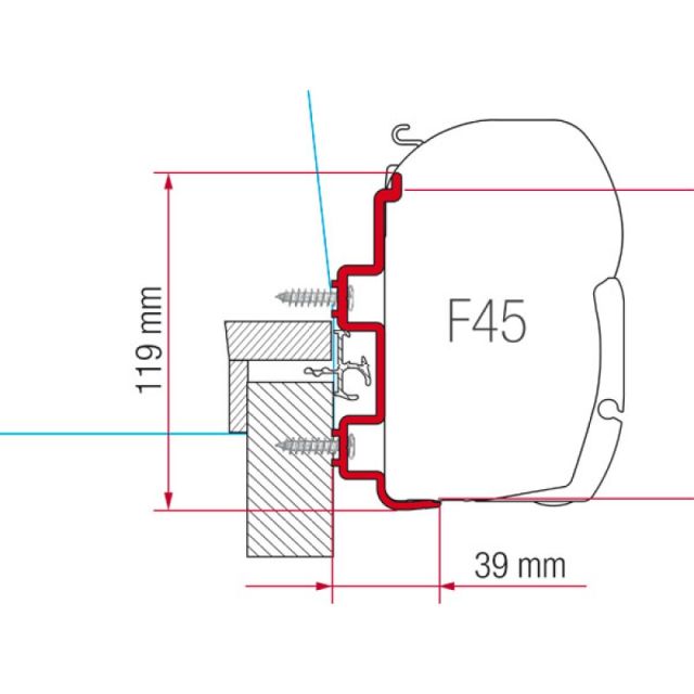 Adapter Hymer Exsis 300