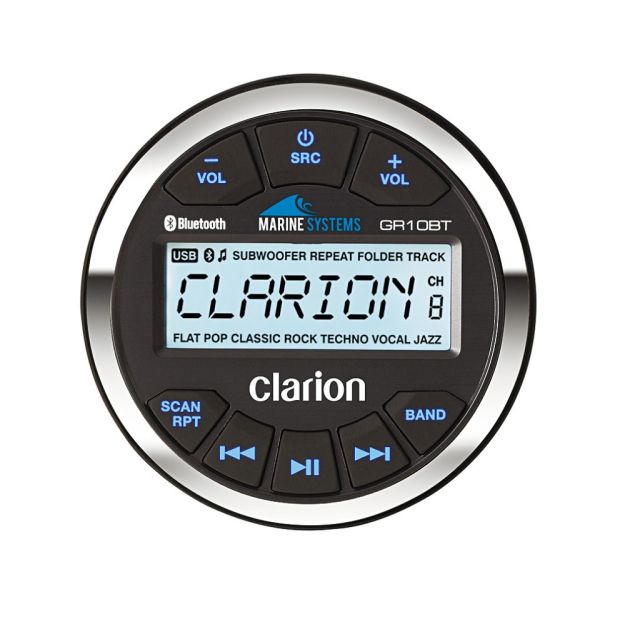 CLARION Marine Audio - Receiver - GR10BT (06000518)
