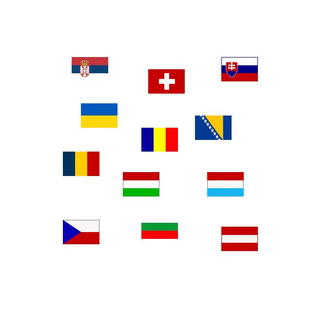 Flaggen - Gastflaggen - Europa Binnenland (07000034)