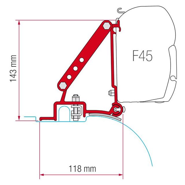 Kit Fiat Ducato/Jumper/Boxer (High Roof) 