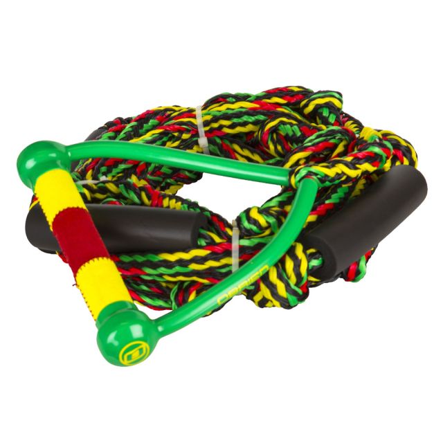 9" Relax Surf Rope - Reggae / Yellow, Red & Green