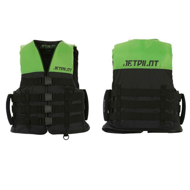 Jetpilot Strike ISO 50N Nylon Vest w. Super Grip Green
