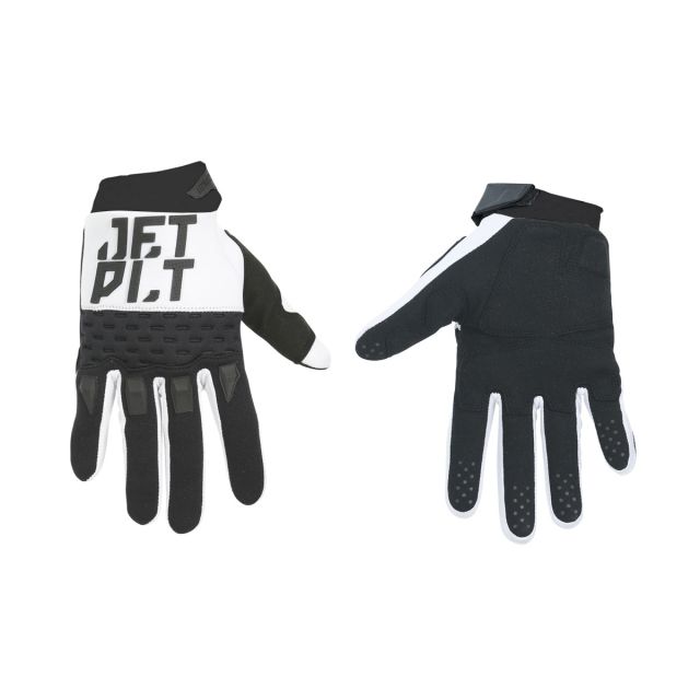 Jetpilot Matrix Race Glove Full Finger Weis/Schwarz