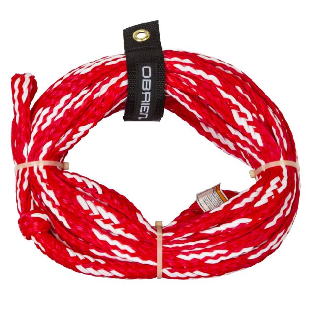 4-Person Tube Rope (4100lbs.) - Red & White