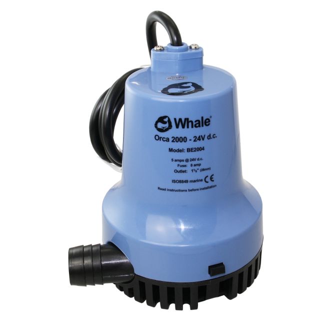WHALE Bilgesysteme - Elektrische Bilgepumpen - ORCA 2000 (08000264)